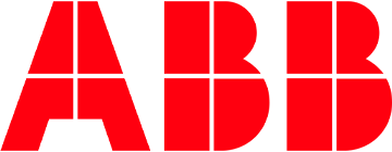 Logo ABB, partenaire sécurité et composants industriels Vitelect